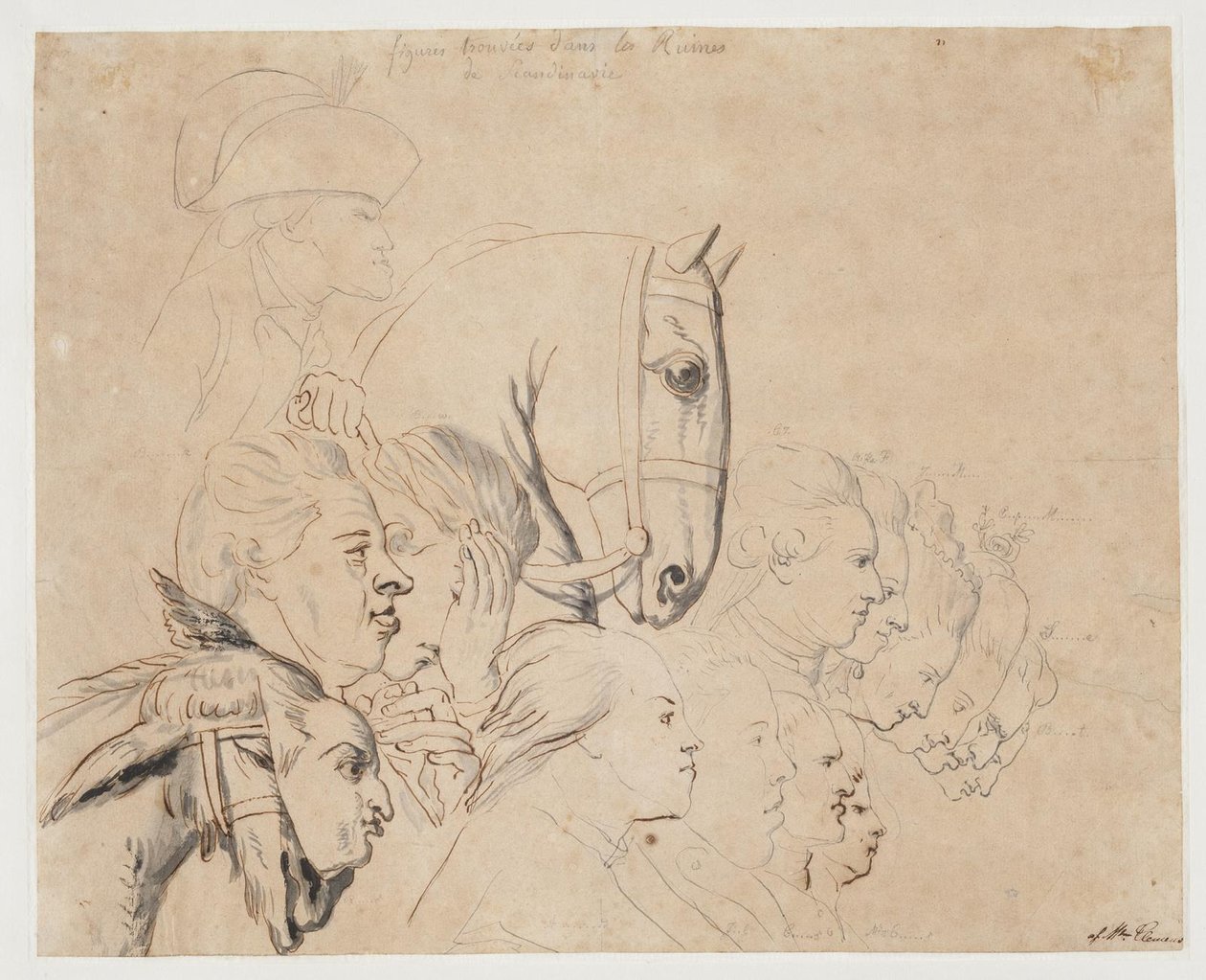 Personas en la revolución del palacio de 1772 de Marie Jeanne Clemens