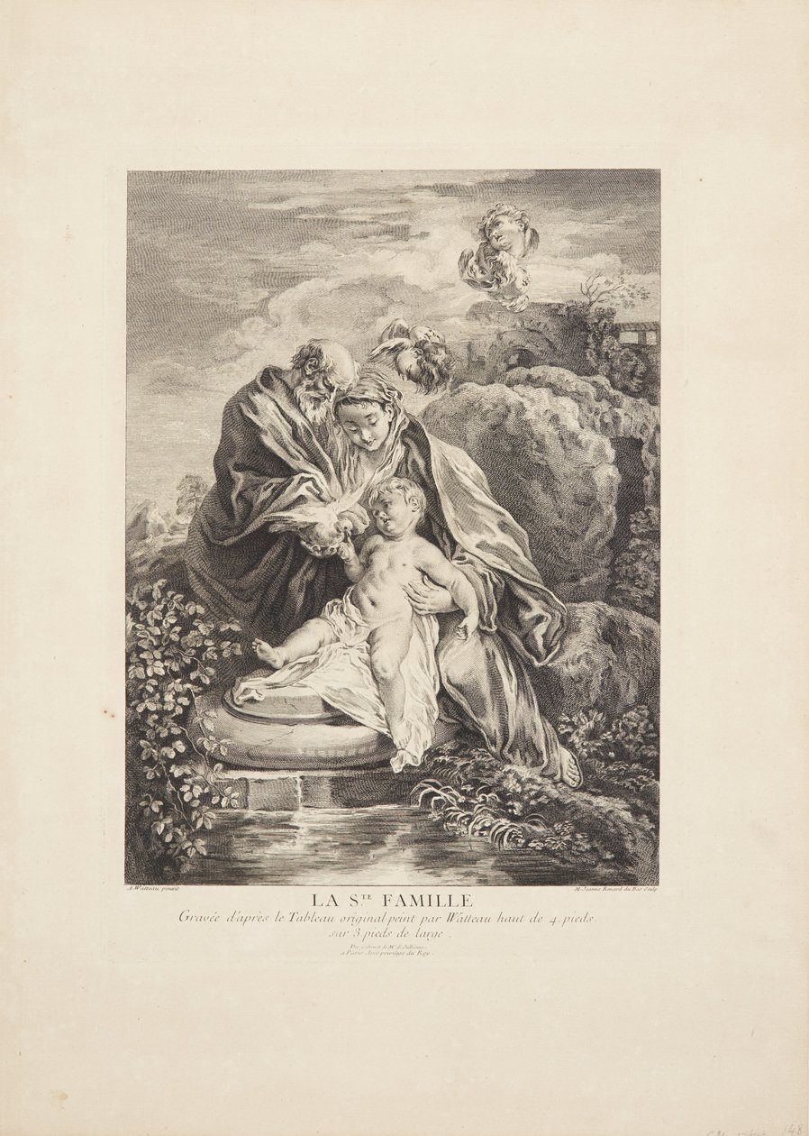 La Sagrada Familia (La Ste Famille) de Marie Jeanne Renard Dubos