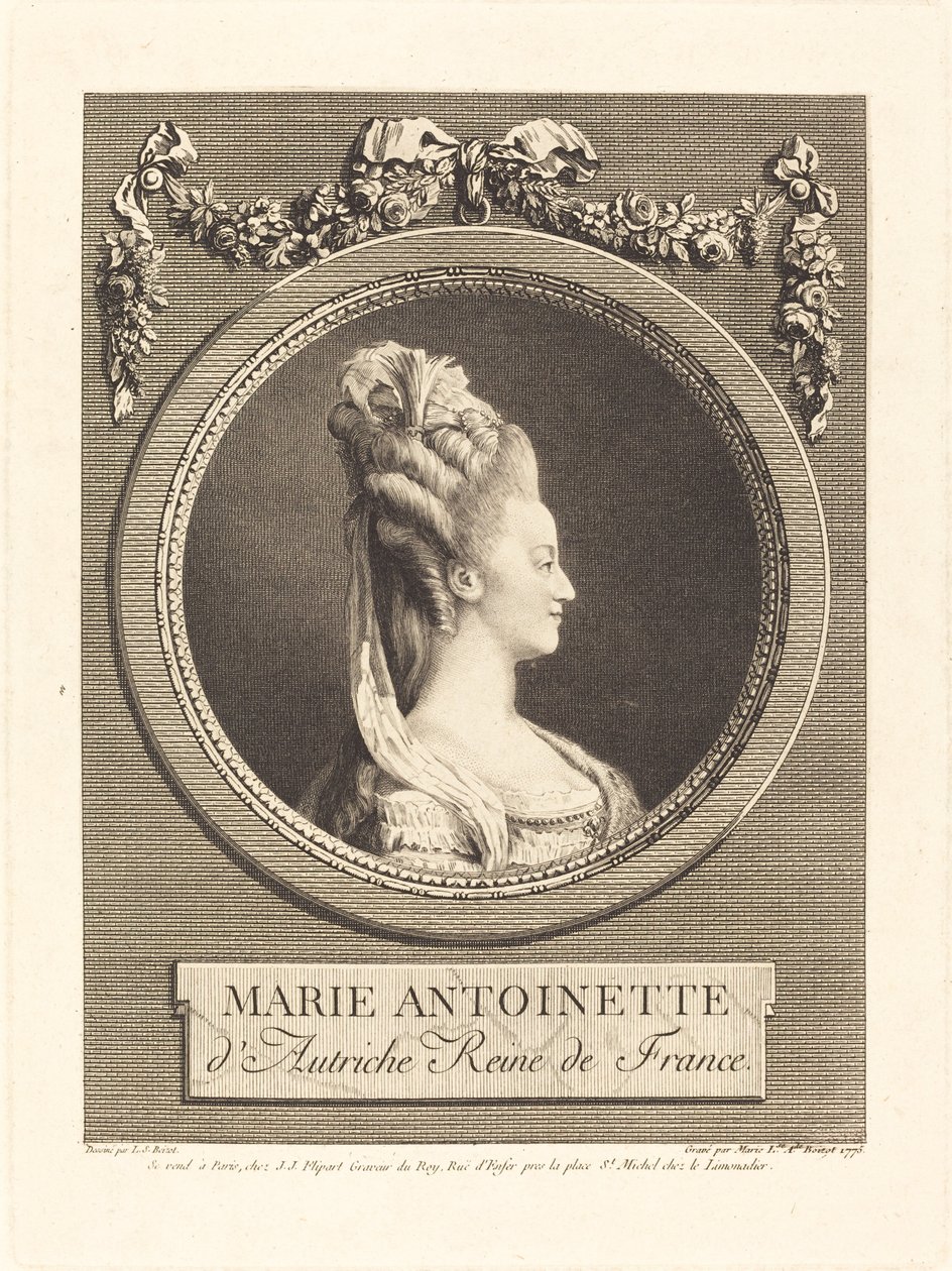María Antonieta de Marie Louise Adelaide Boizot after Louis Simon Boizot
