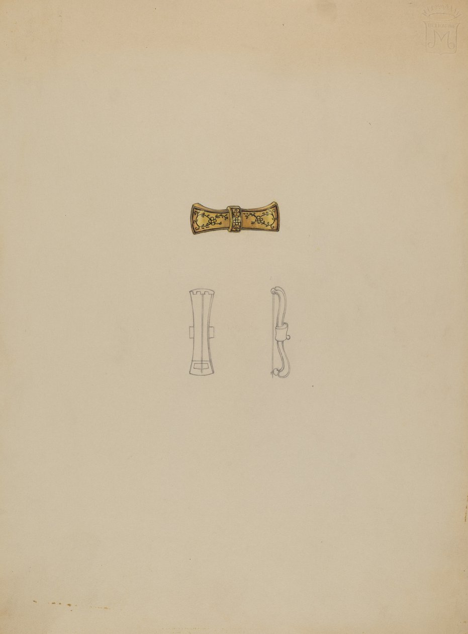 Broche de Marie Mitchell