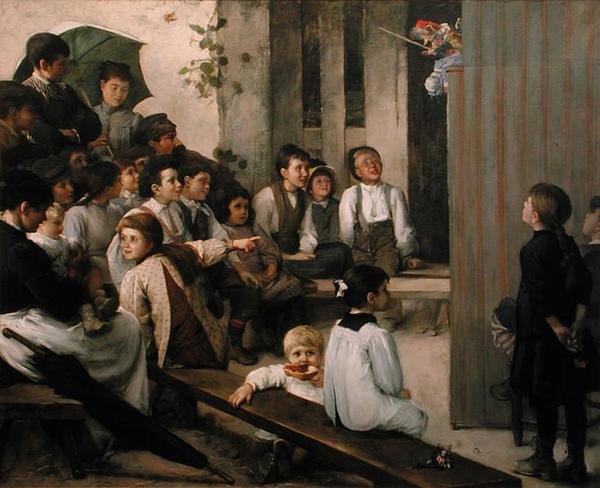Guignol en el pueblo de Marie Mrs Dujardin Beaumetz Petiet