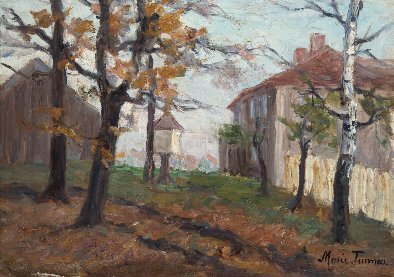 Granja Vøien, Sagene (pintura) de Marie Tannæs