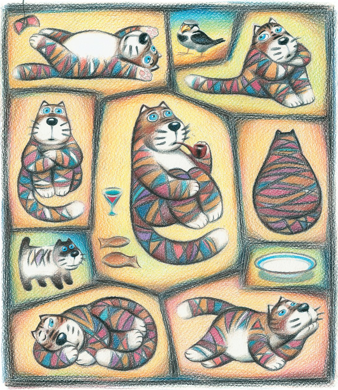 Día de un gato de Marina Leskova