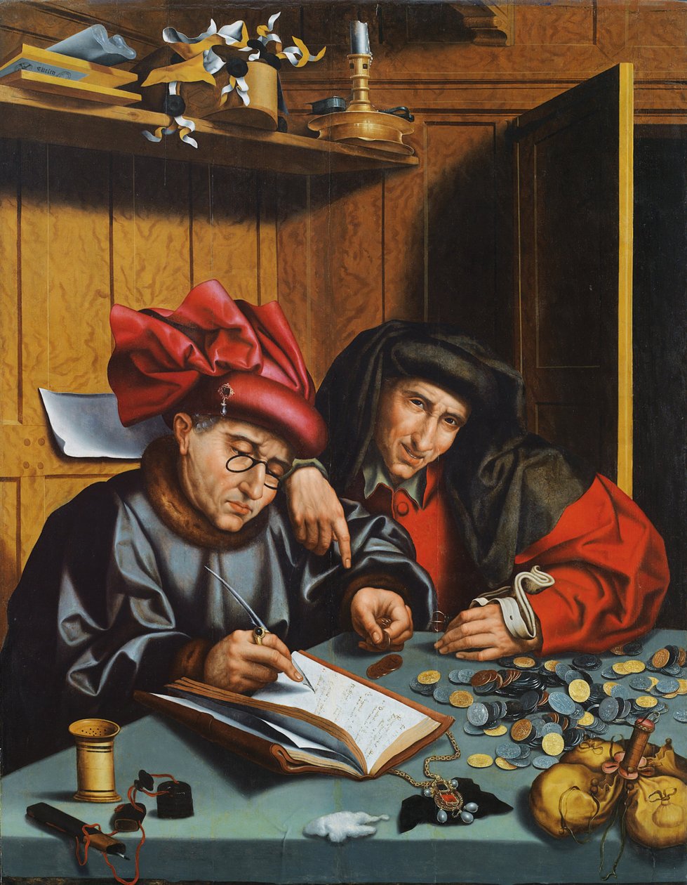 Los cambistas de Marinus van Roejmerswaelen