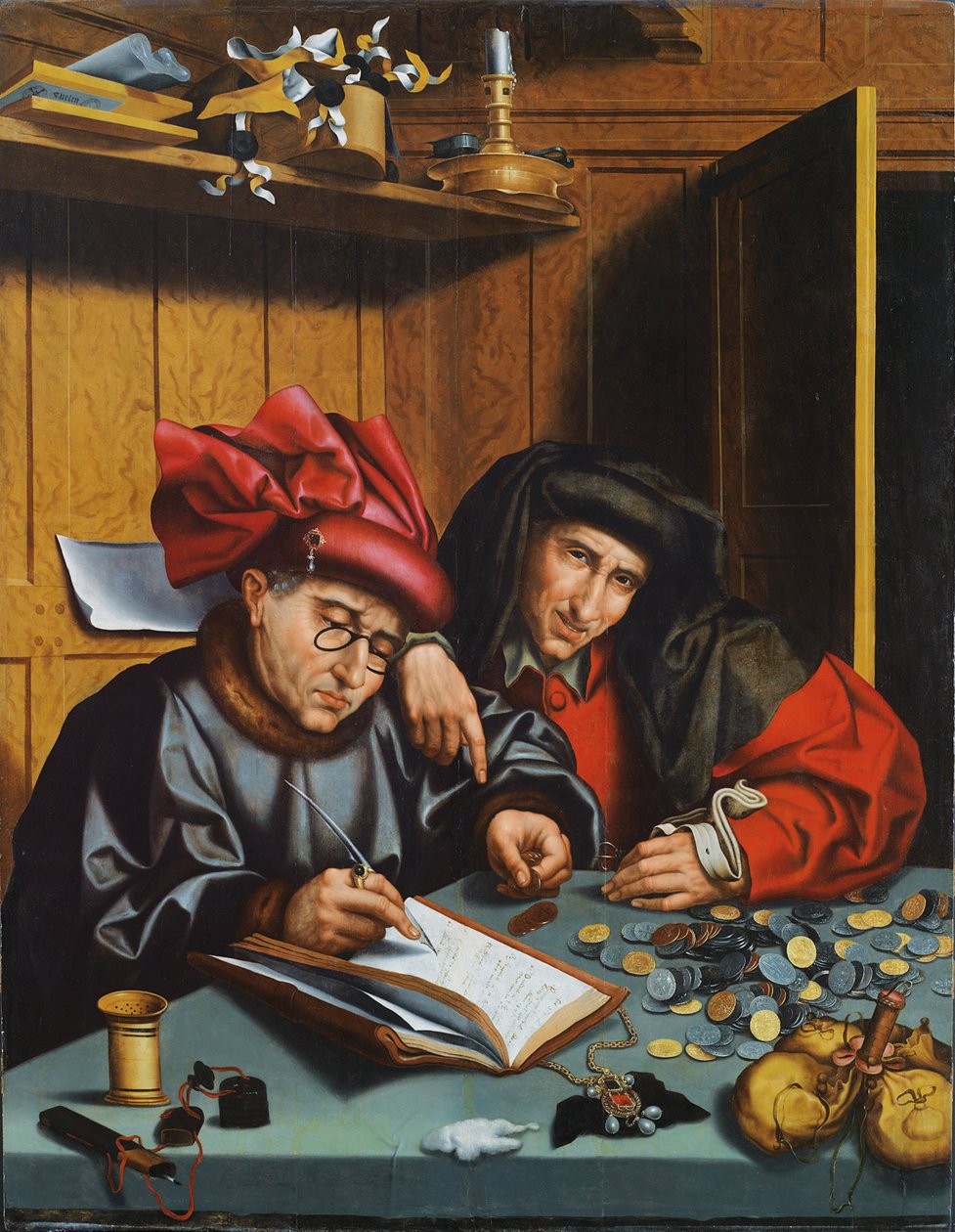 Los cambistas de Marinus van Reymerswaele