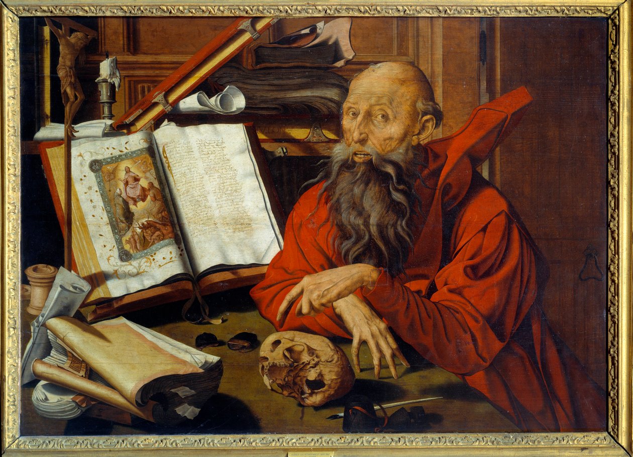 San Jerónimo Meditante de Marinus van Reymerswaele