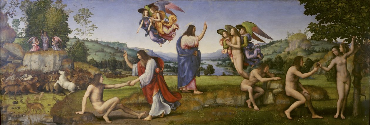 La creación, la tentación y la caída de Mariotto Albertinelli
