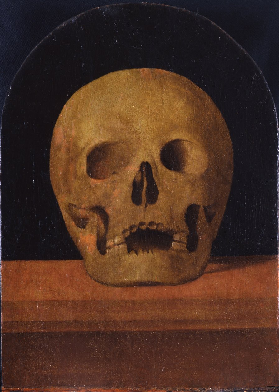 Memento mori. El reverso del tríptico, 1500 de Mariotto Albertinelli