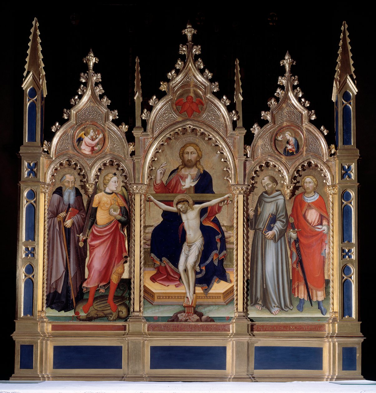 La Santísima Trinidad y Santos de Mariotto di Nardo