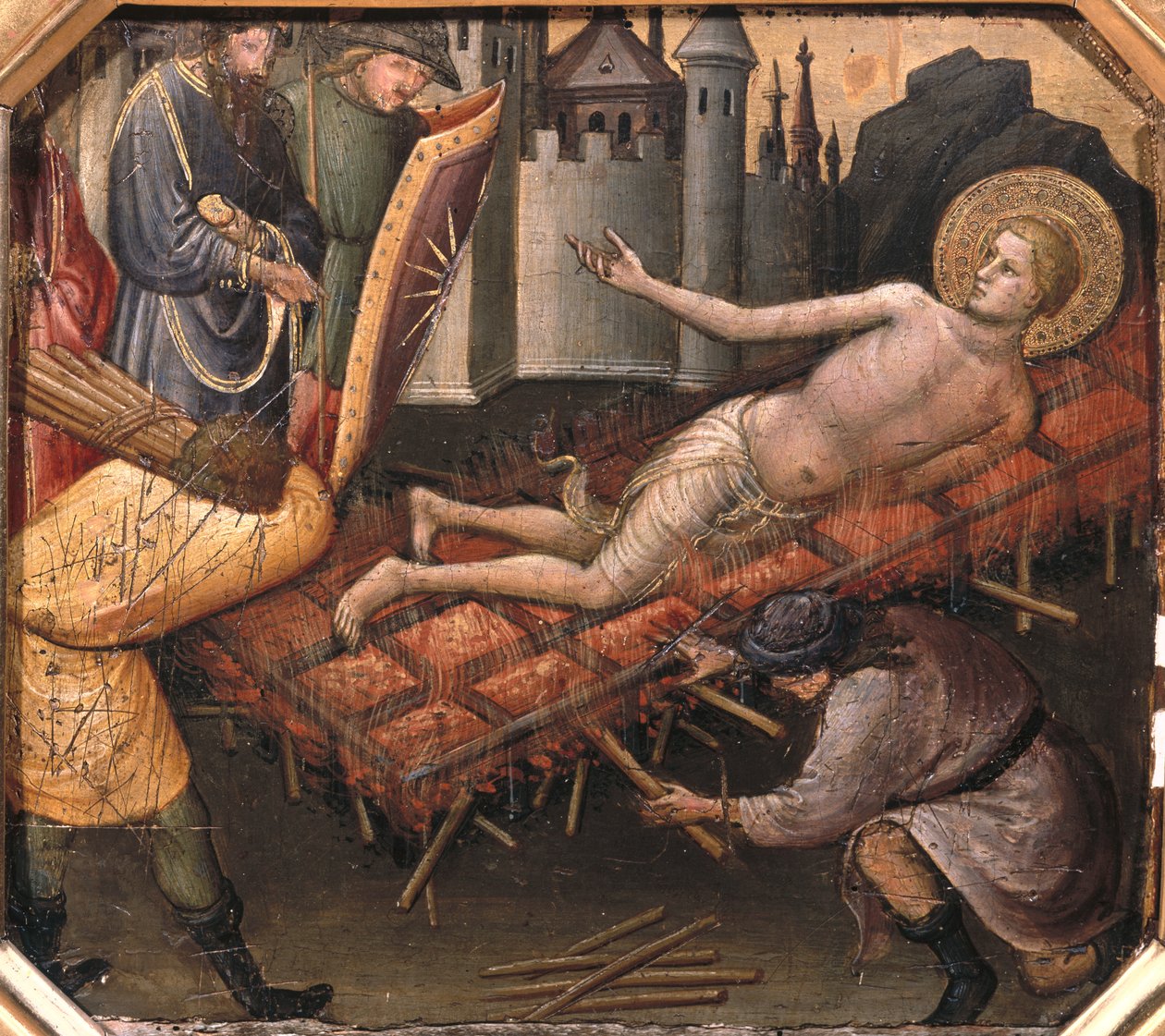 El martirio de San Lorenzo de Mariotto di Nardo