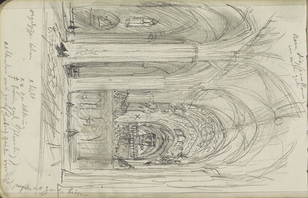 Interior de la catedral de Sevilla de Marius Bauer