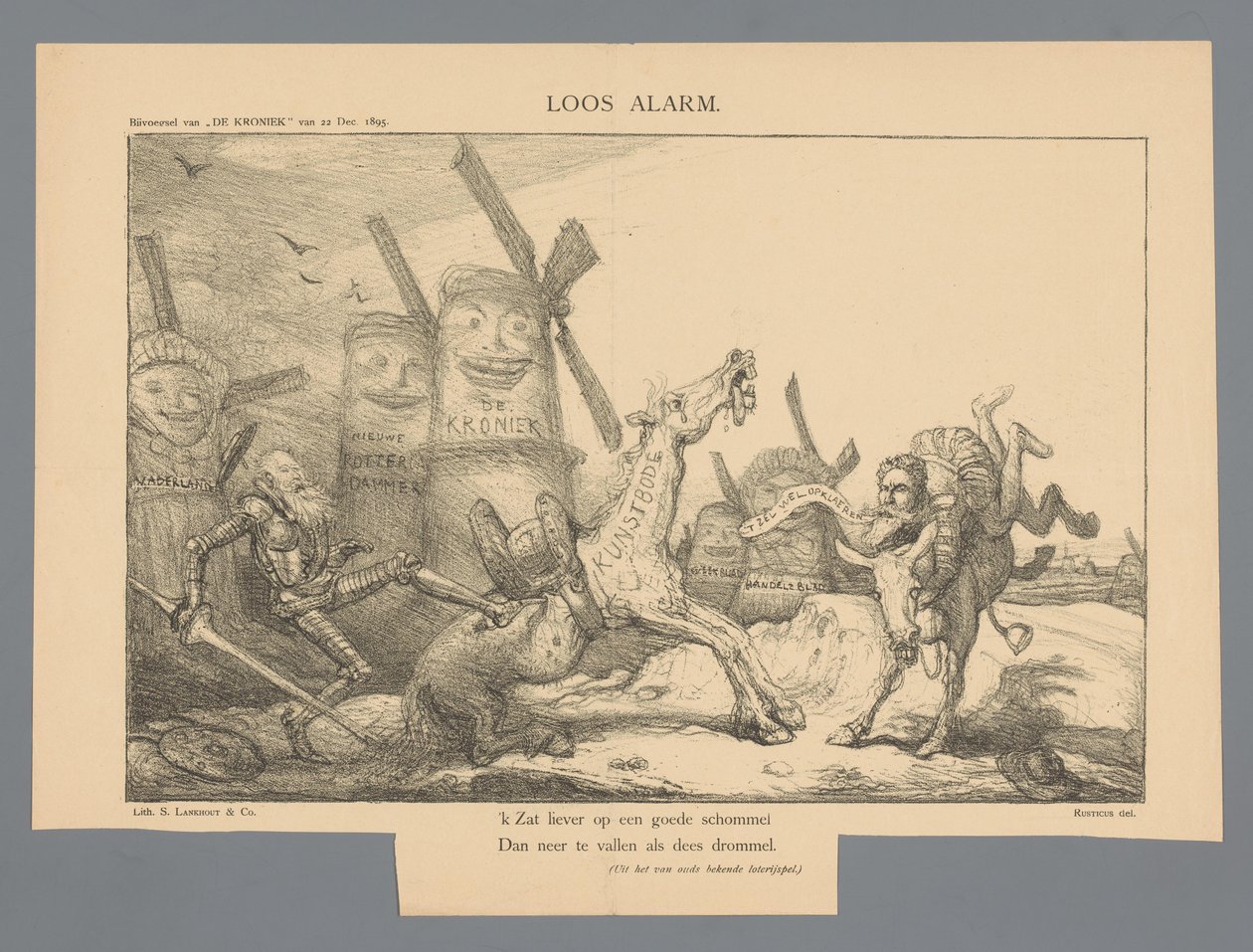 Loos Alarm (título sobre objeto) de Marius Bauer