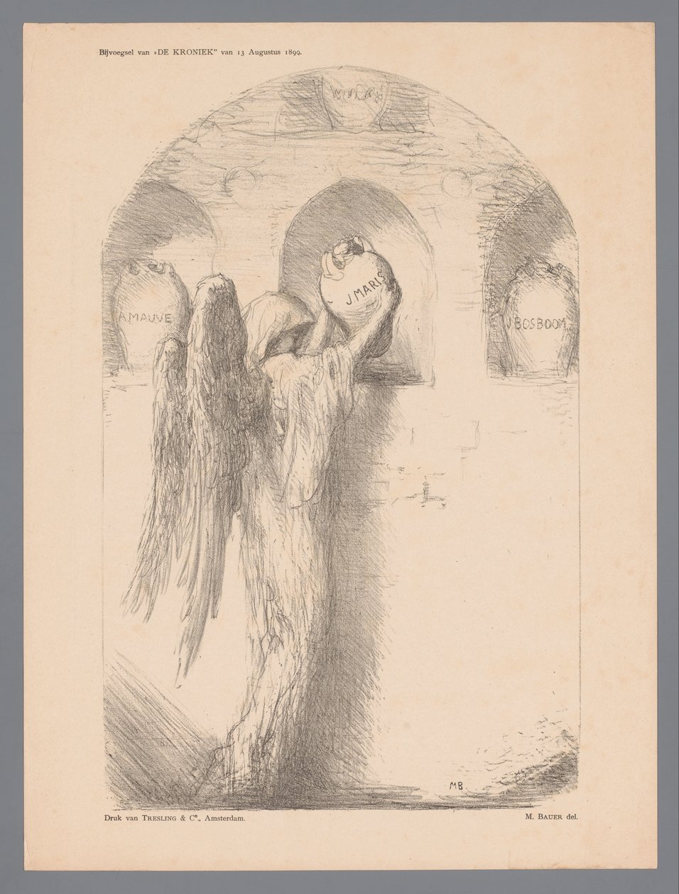 Tras la muerte de Jacob Maris de Marius Bauer
