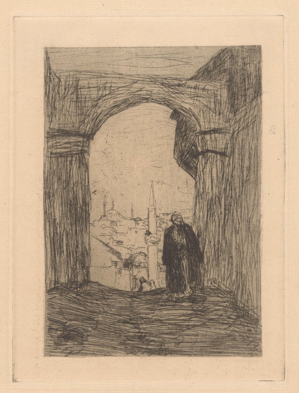 Puerta en Constantinopla de Marius Bauer