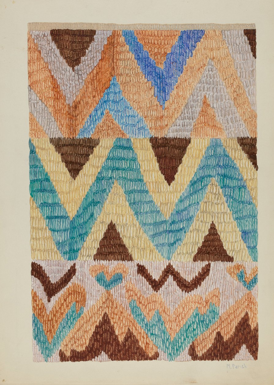 Colcha, c. 1937 de Marjery Parish