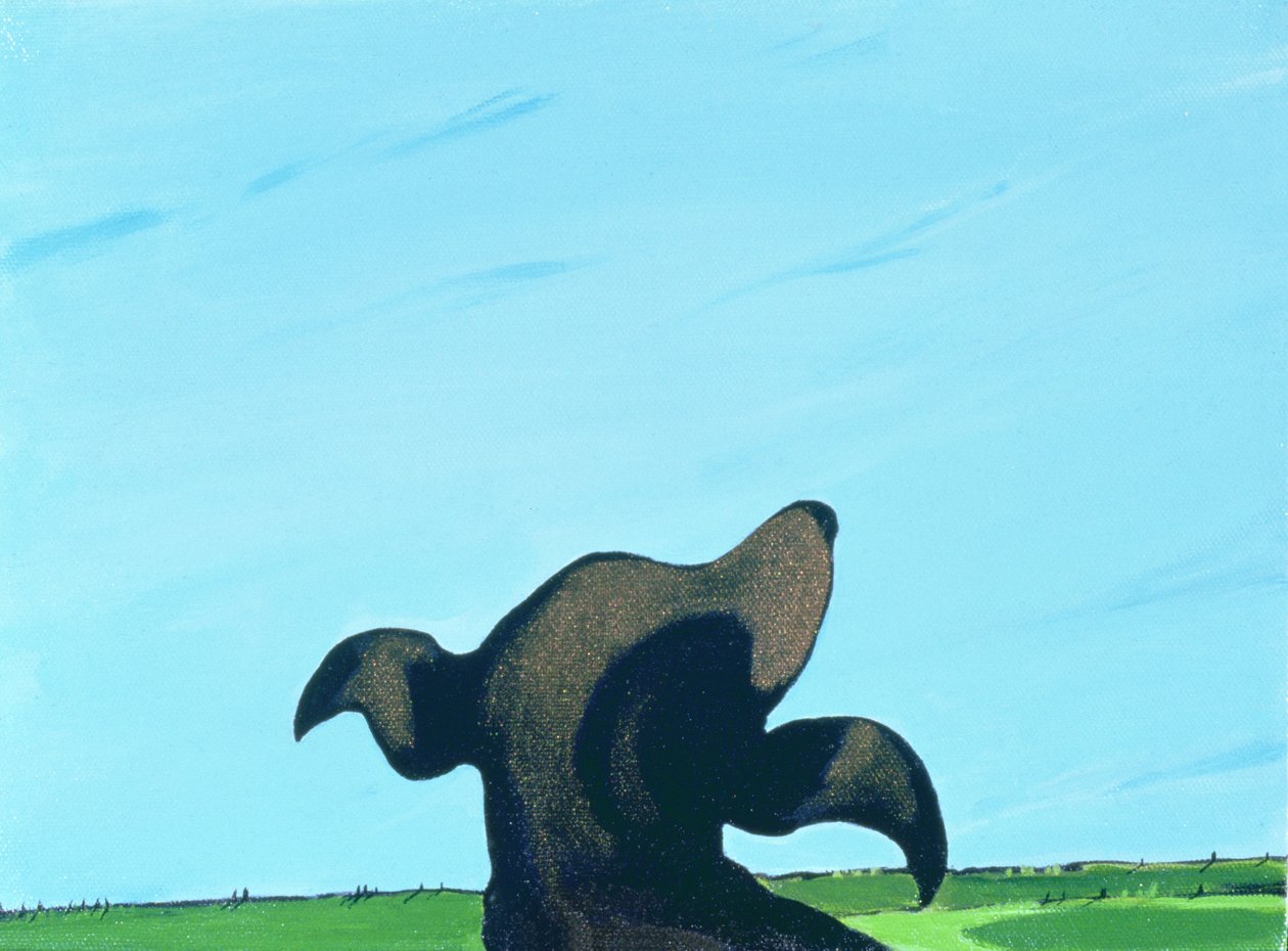 Perfil de bronce #2, 1997 de Marjorie Weiss