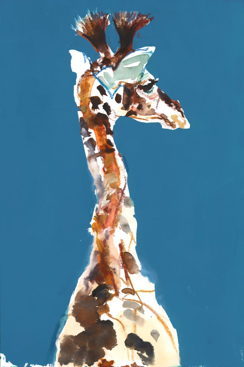 Bebé jirafa Masai, 2018 de Mark Adlington