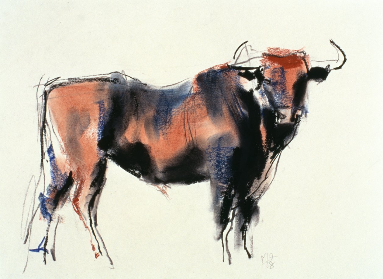 Toro rojo, 1998 de Mark Adlington