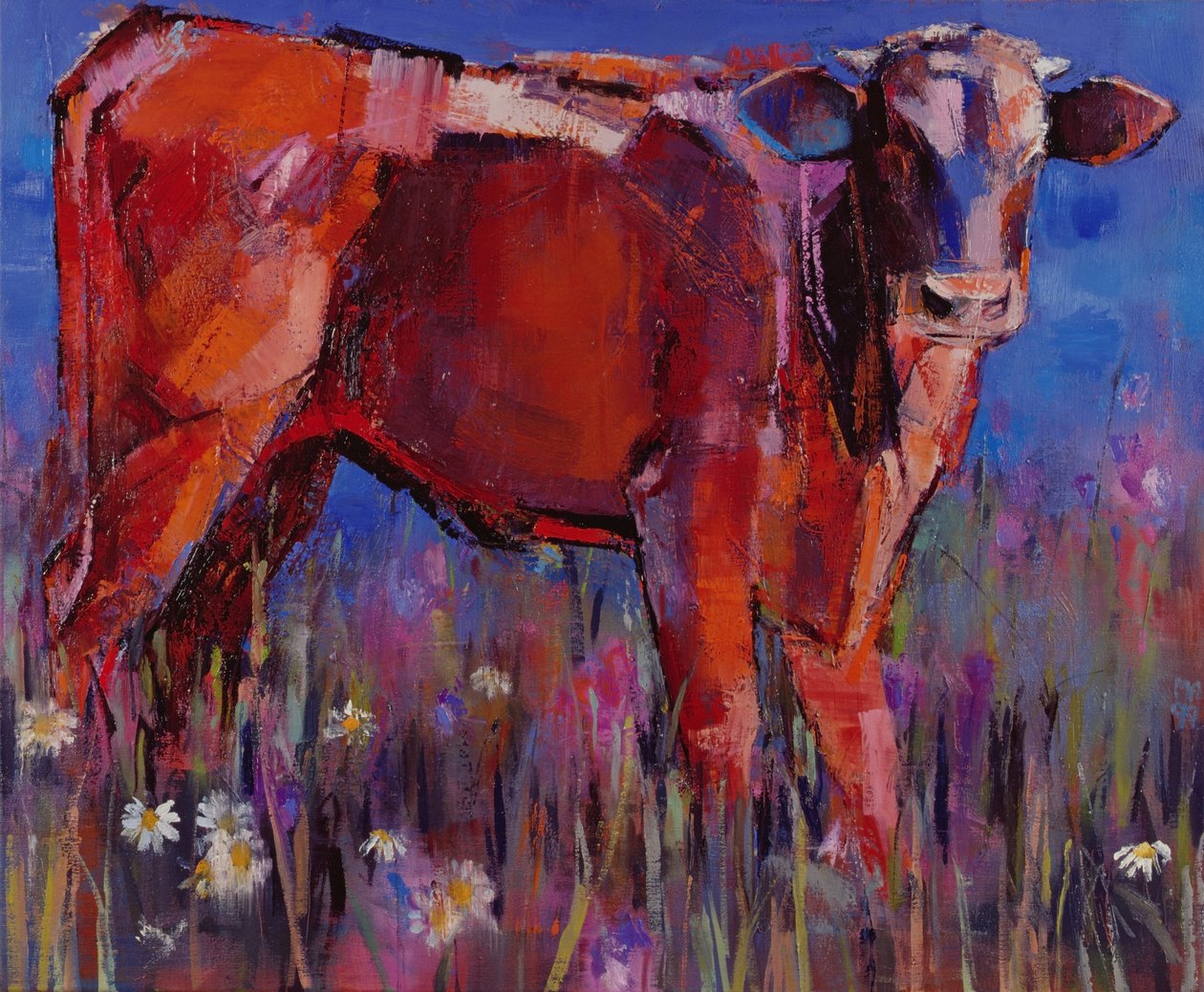 Ternero rojo, Cazalla de la Sierra, 1999 de Mark Adlington