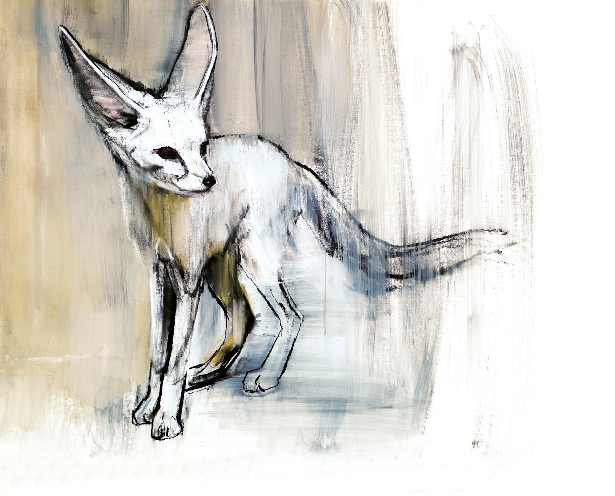 Zorro de arena, 2009 de Mark Adlington