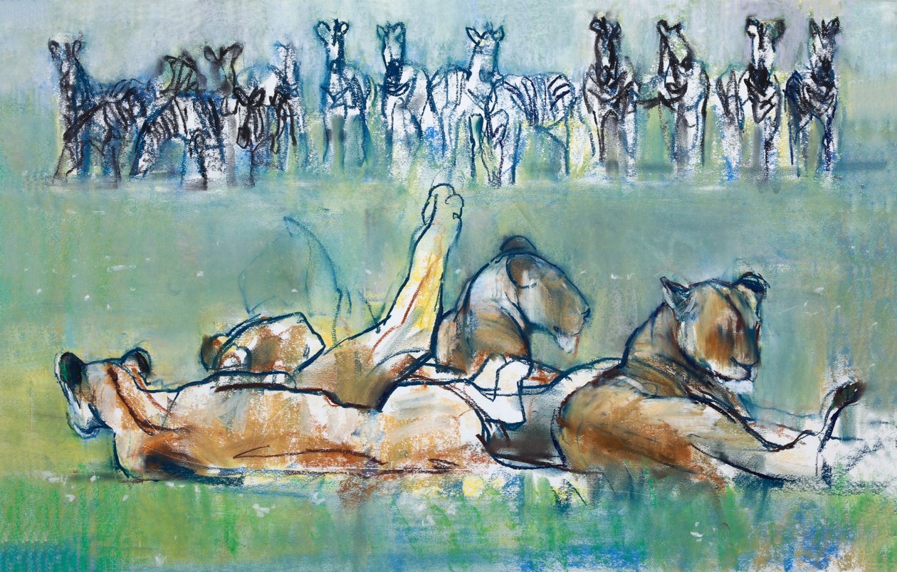 Línea de Cebra, 2019 de Mark Adlington
