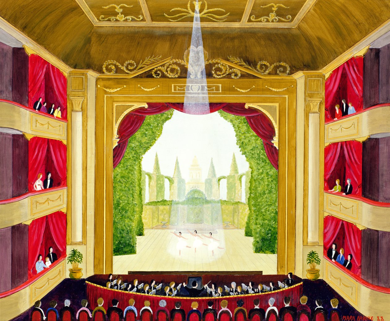 Una noche en el ballet de Mark Baring