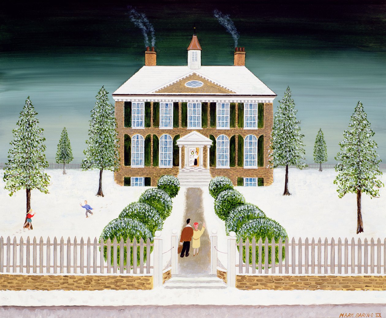 En casa por Navidad de Mark Baring