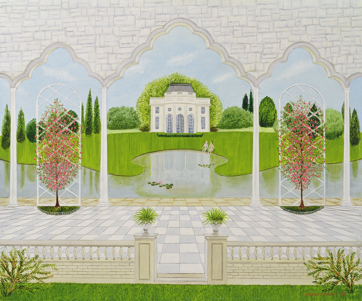 Le Chateau Rose de Mark Baring