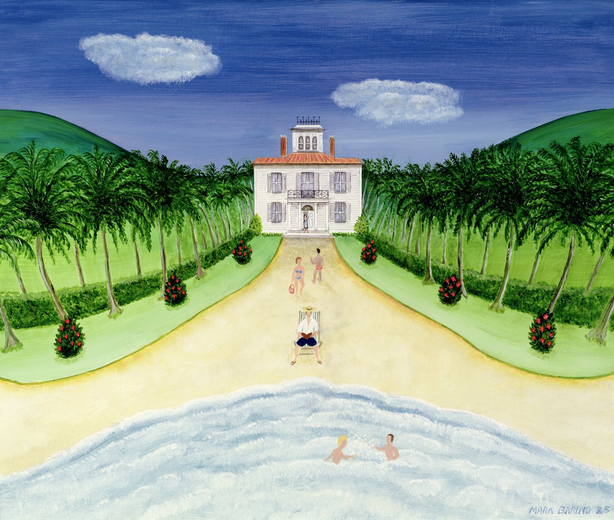 Playa privada de Mark Baring
