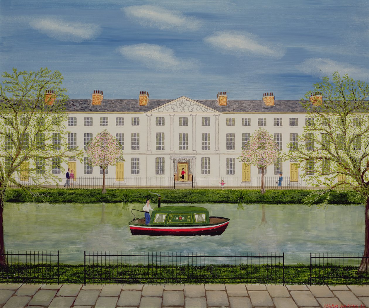 La gabarra del Canal de Mark Baring