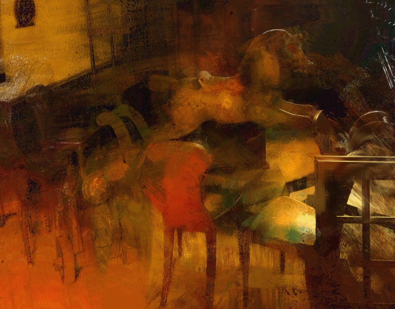 interior en Calke de Mark Gordon