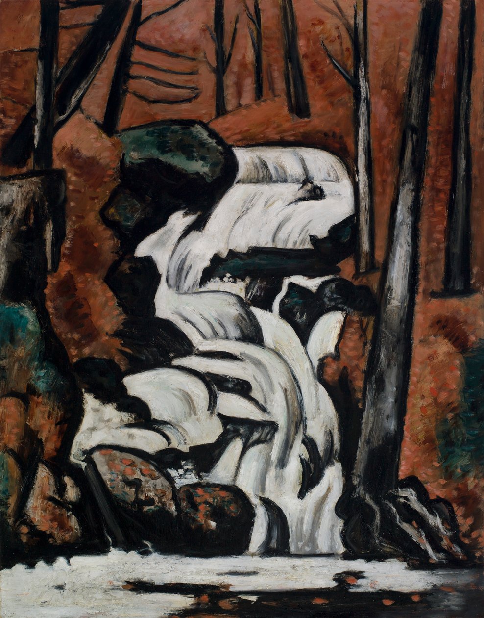 Cataratas de Smelt Brook de Marsden Hartley