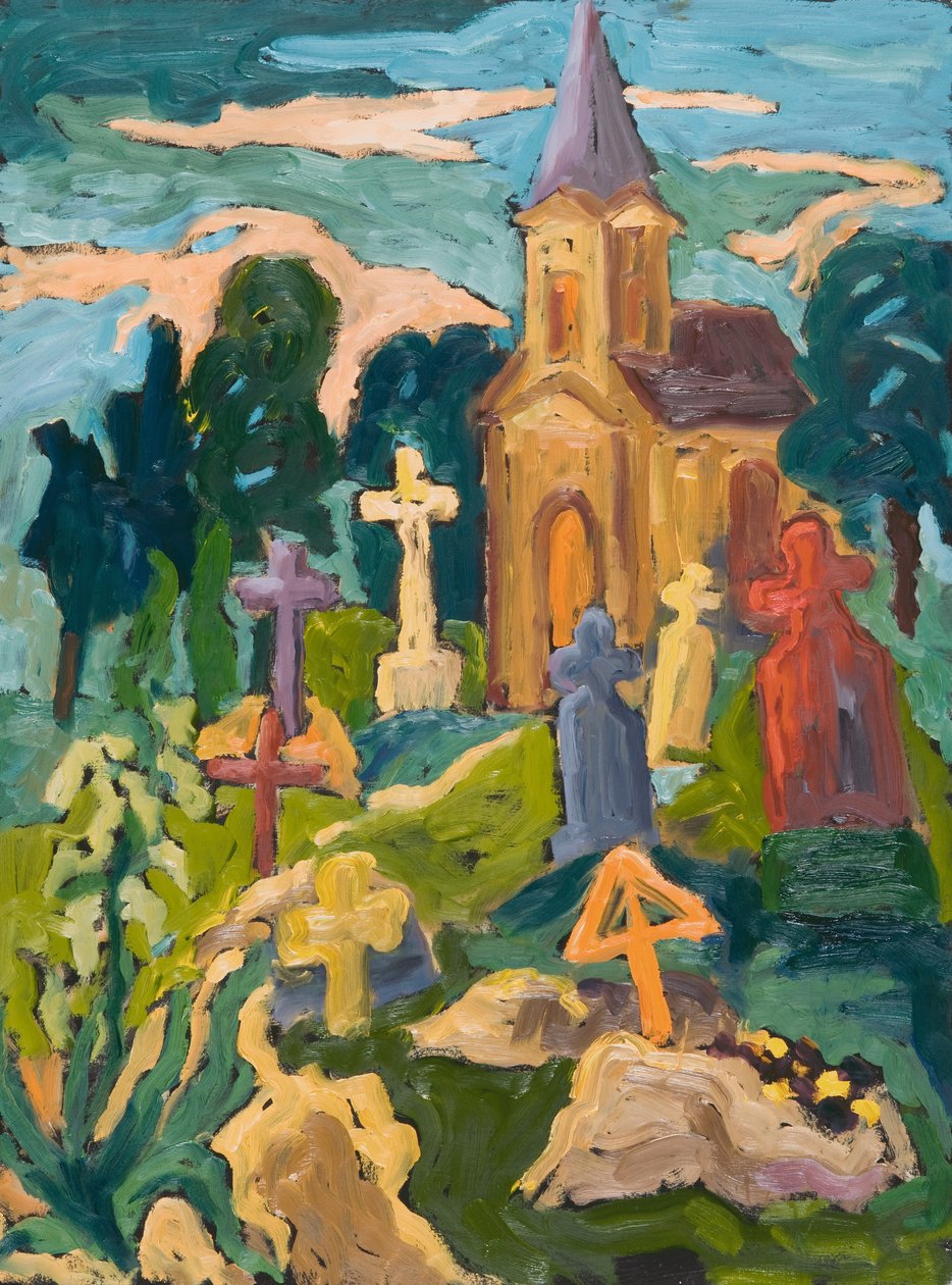 Cementerio y capilla, 2005 de Marta Martonfi Benke
