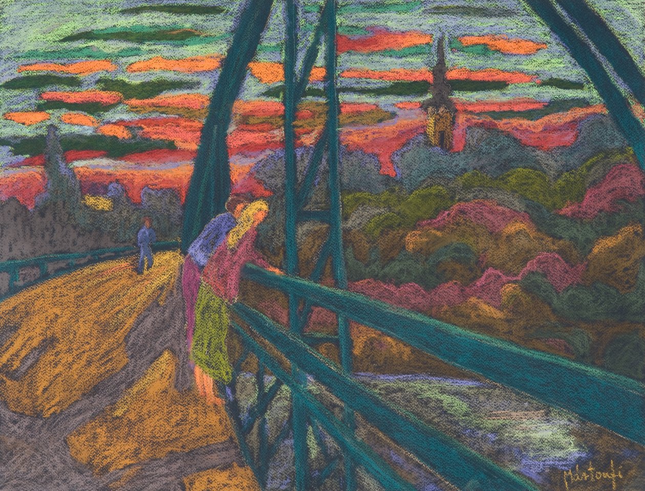 En el puente, 2009 de Marta Martonfi Benke