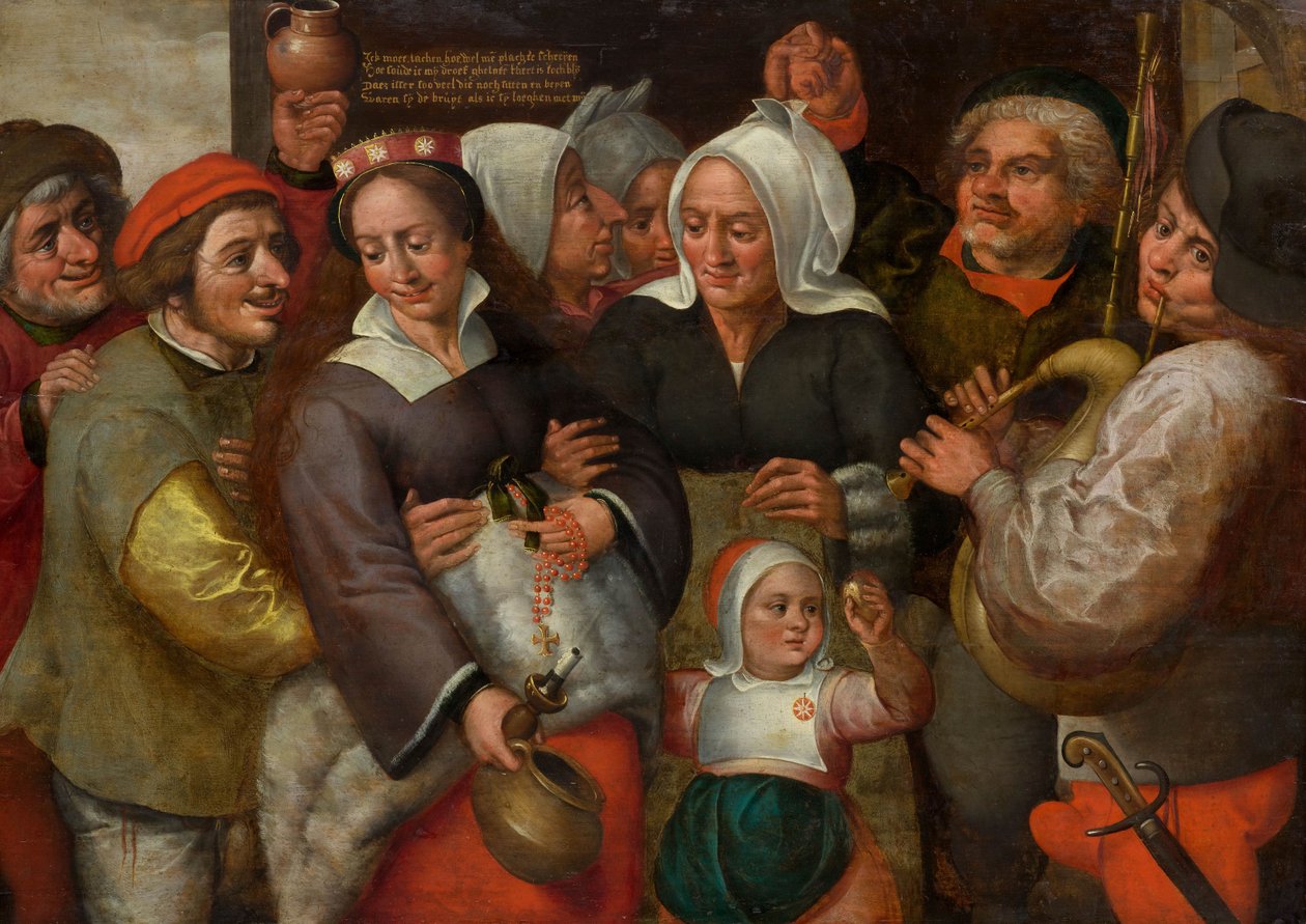 Antes de la noche de bodas de Marten van Cleve