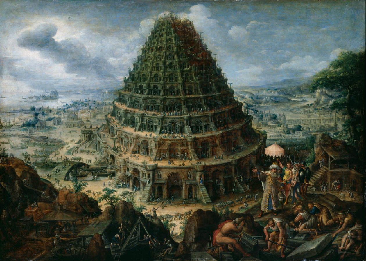 La Torre de Babel de Marten van Valckenborch