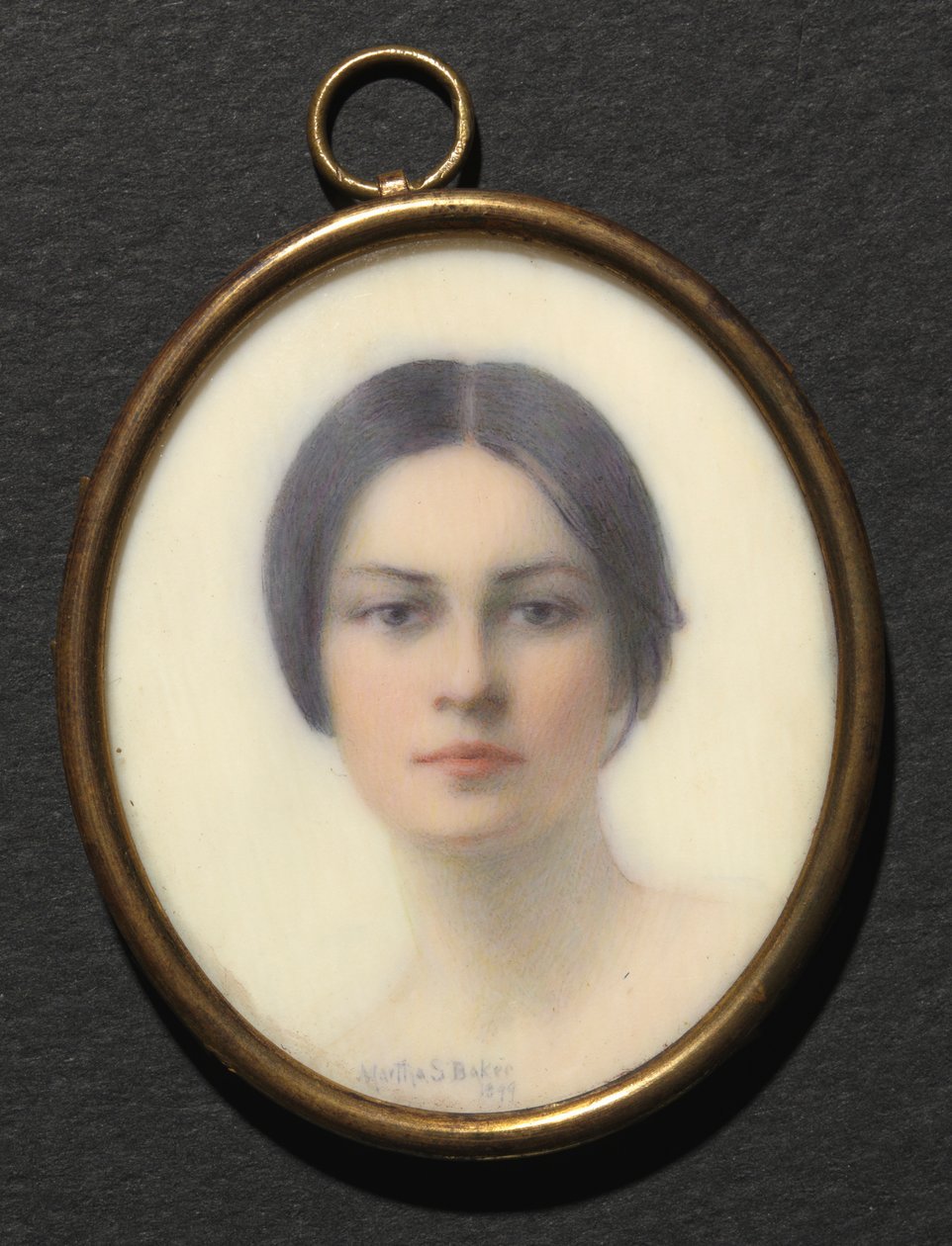 Un estudiante de arte de París, 1899 de Martha S. Baker
