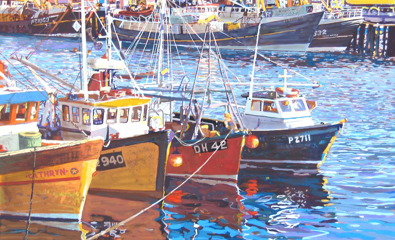 Amarres del puerto, 2010 de Martin Decent