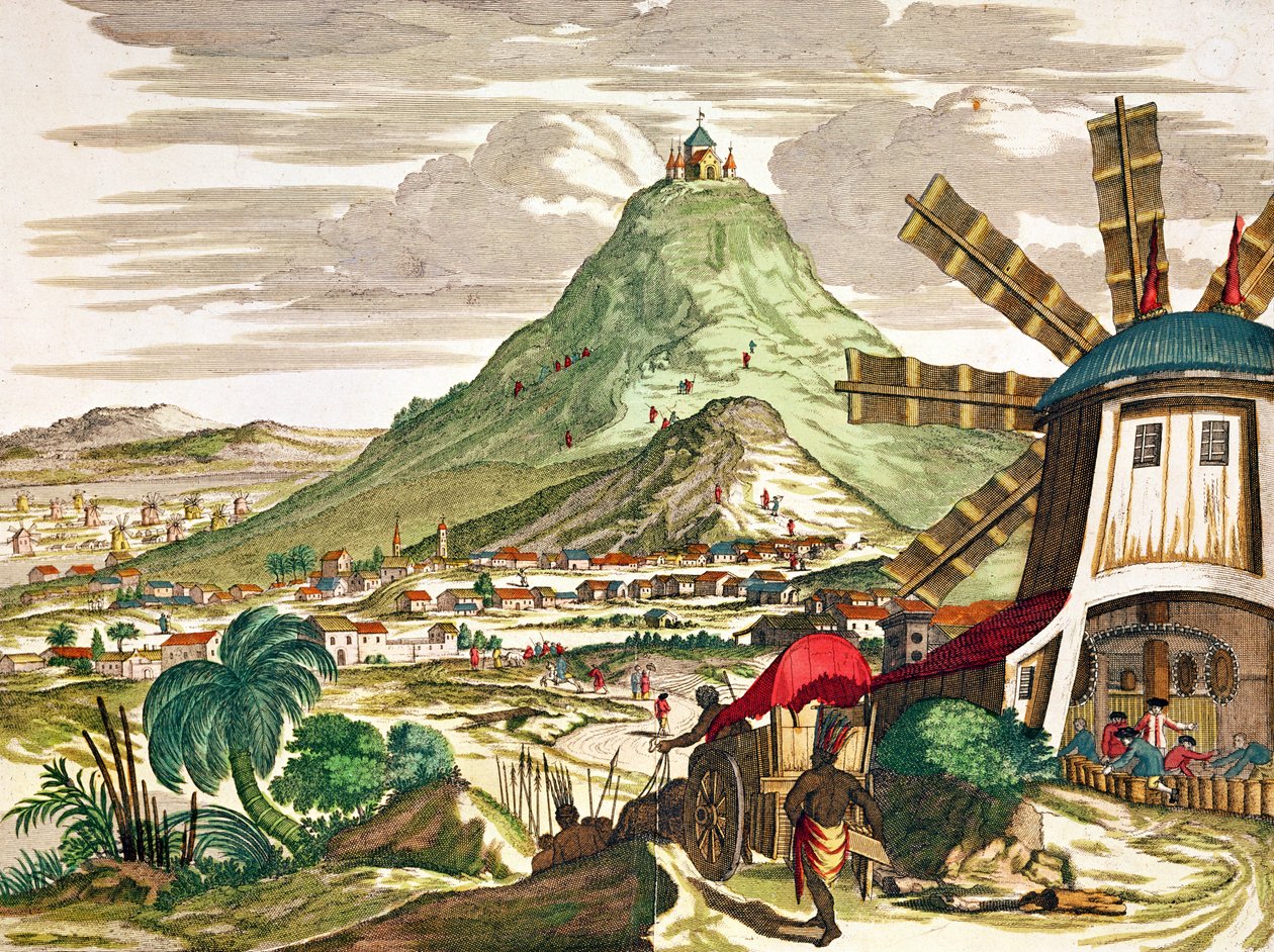 Vista de Potosí en Bolivia de Martin Engelbrecht
