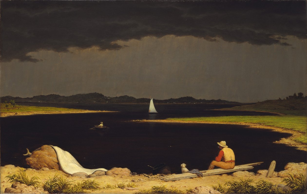 Tormenta que se aproxima de Martin Johnson Heade
