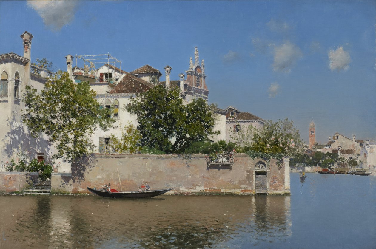 Jardín del Palacio Vendramin de Martin Rico