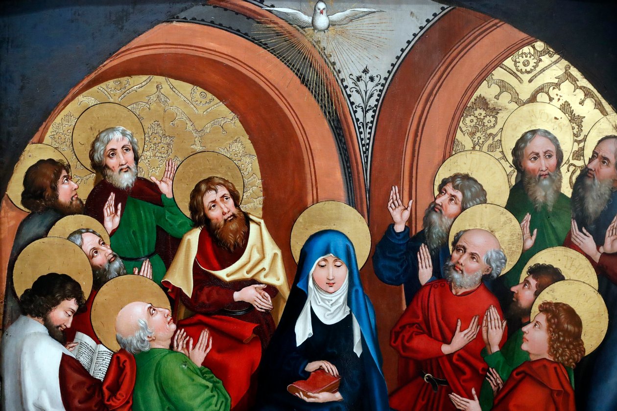 La asunción de María de Martin Schongauer