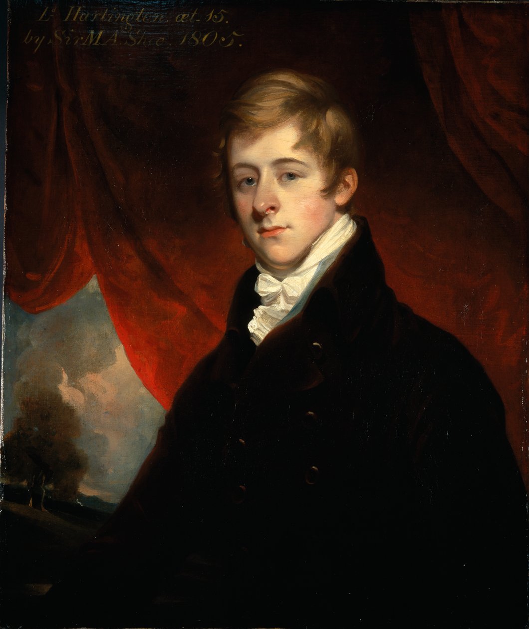 Retrato de William Cavendish cuando era Marqués de Hartington de Martin Archer Shee