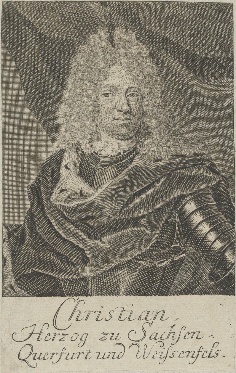 Christian von Sachsen-Weißenfels de Martin Bernigeroth