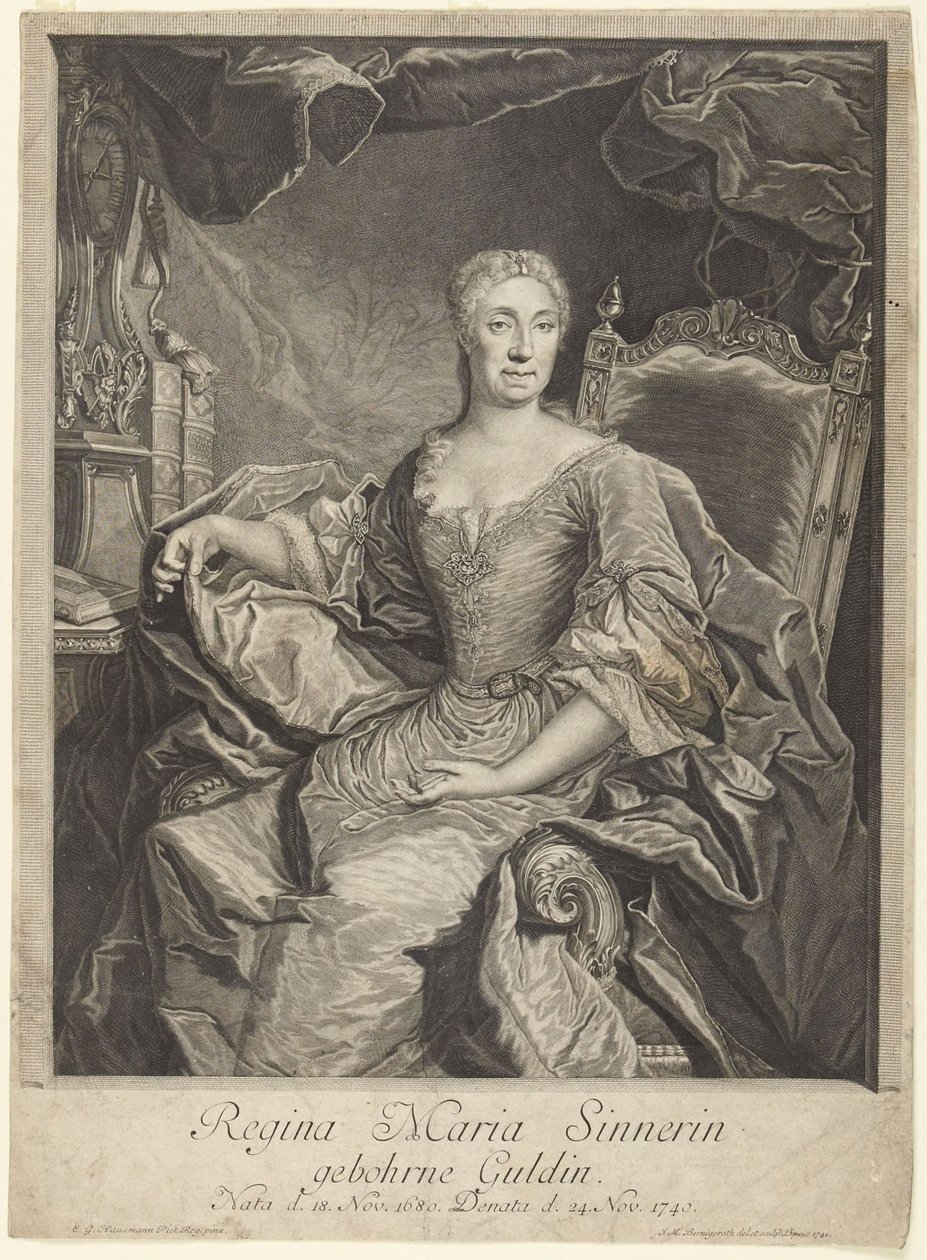 Regina Maria Sinnerin de Martin Bernigeroth