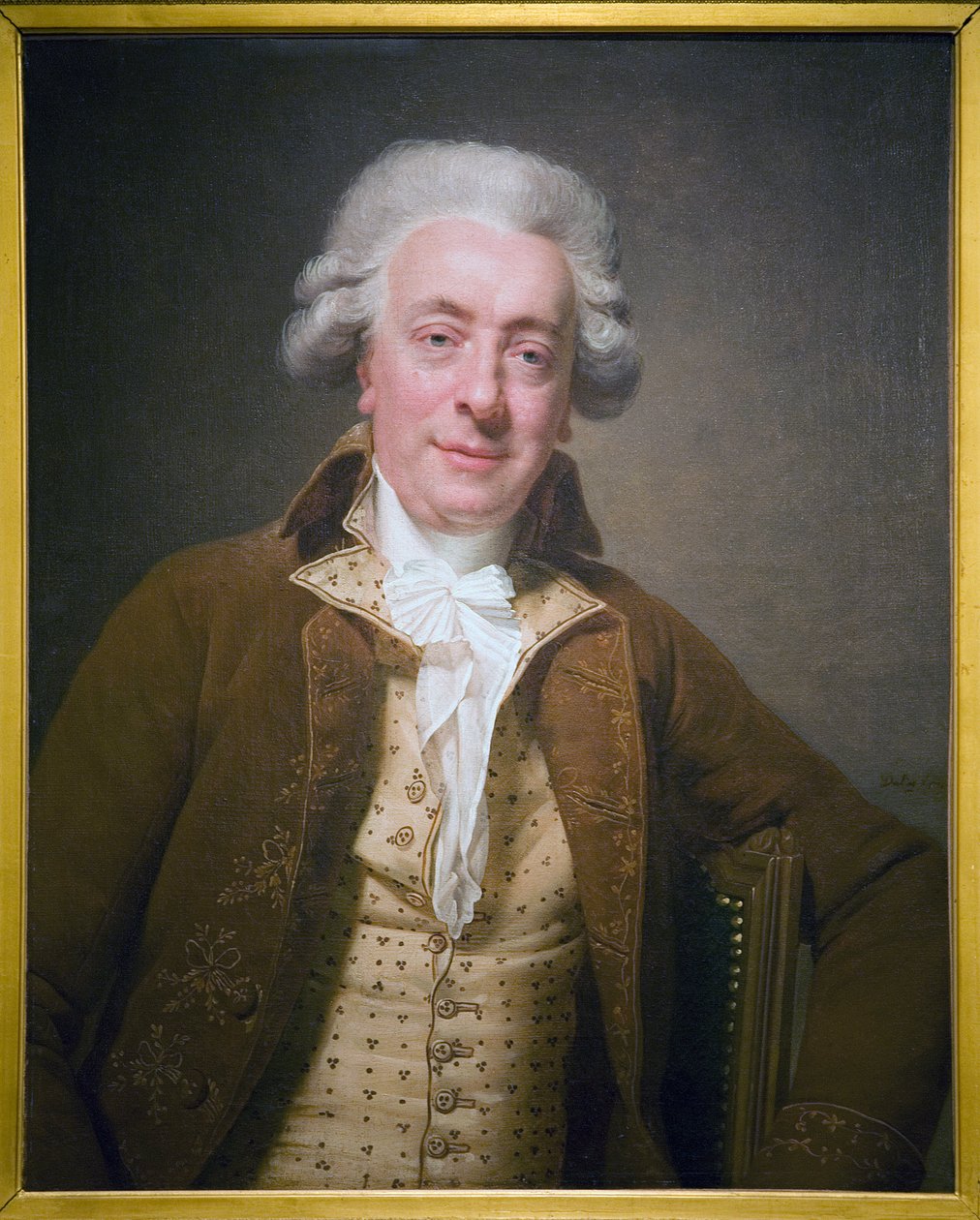 Claude Nicolas Ledoux (1736-1806), arquitecto francés, Óleo sobre lienzo de Martin Drolling (1752-1817), París, Museo Carnavalet. de Martin Drölling