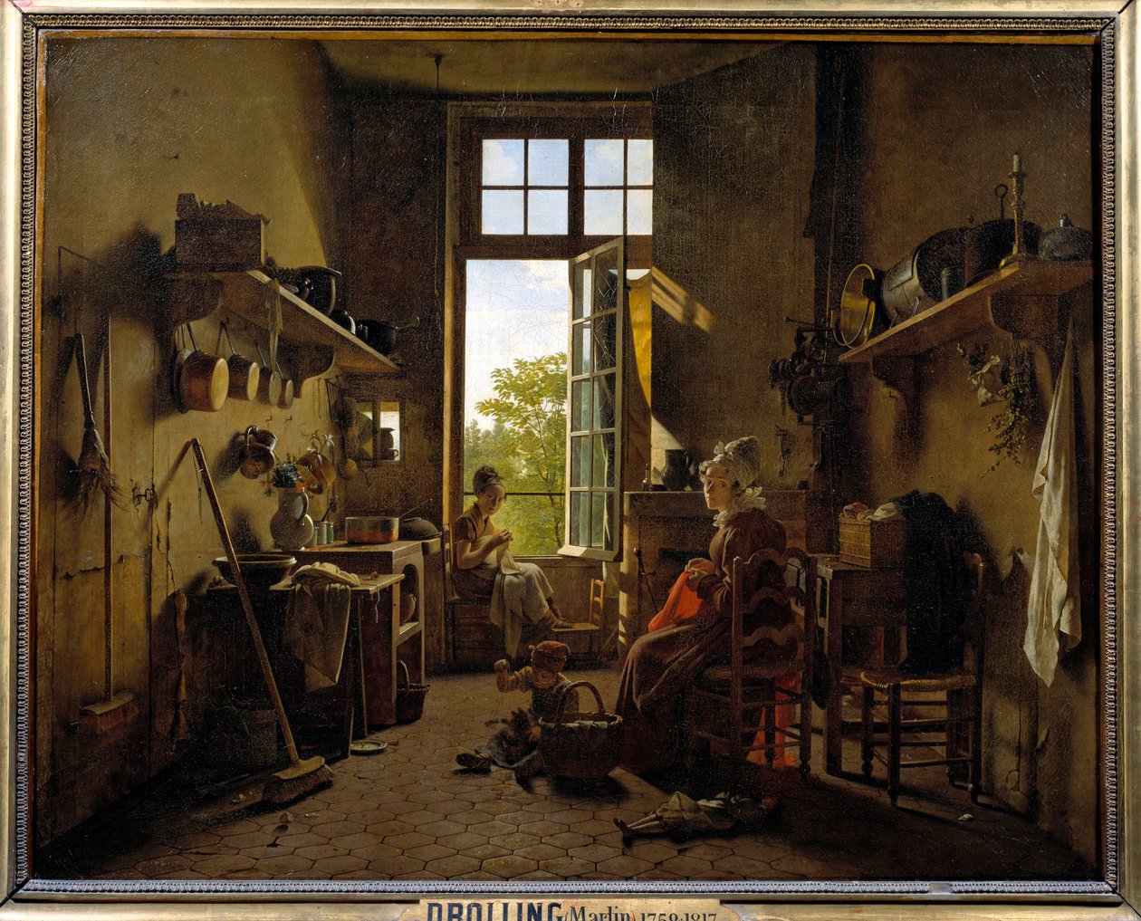 Interior de una cocina de Martin Drölling
