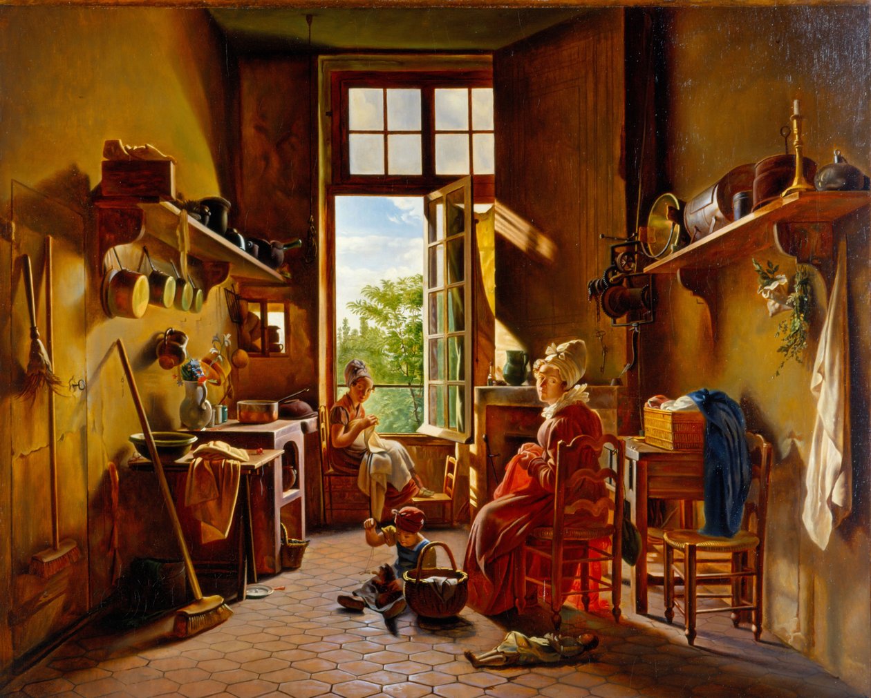 Interior de cocina de Martin Drölling