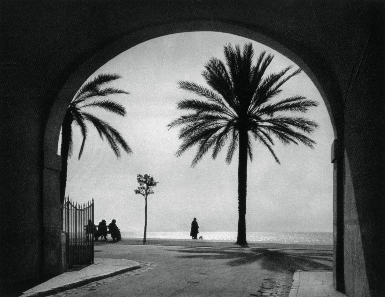 Quai des États-Unis, Niza, Francia, 1937 de Martin Hurlimann