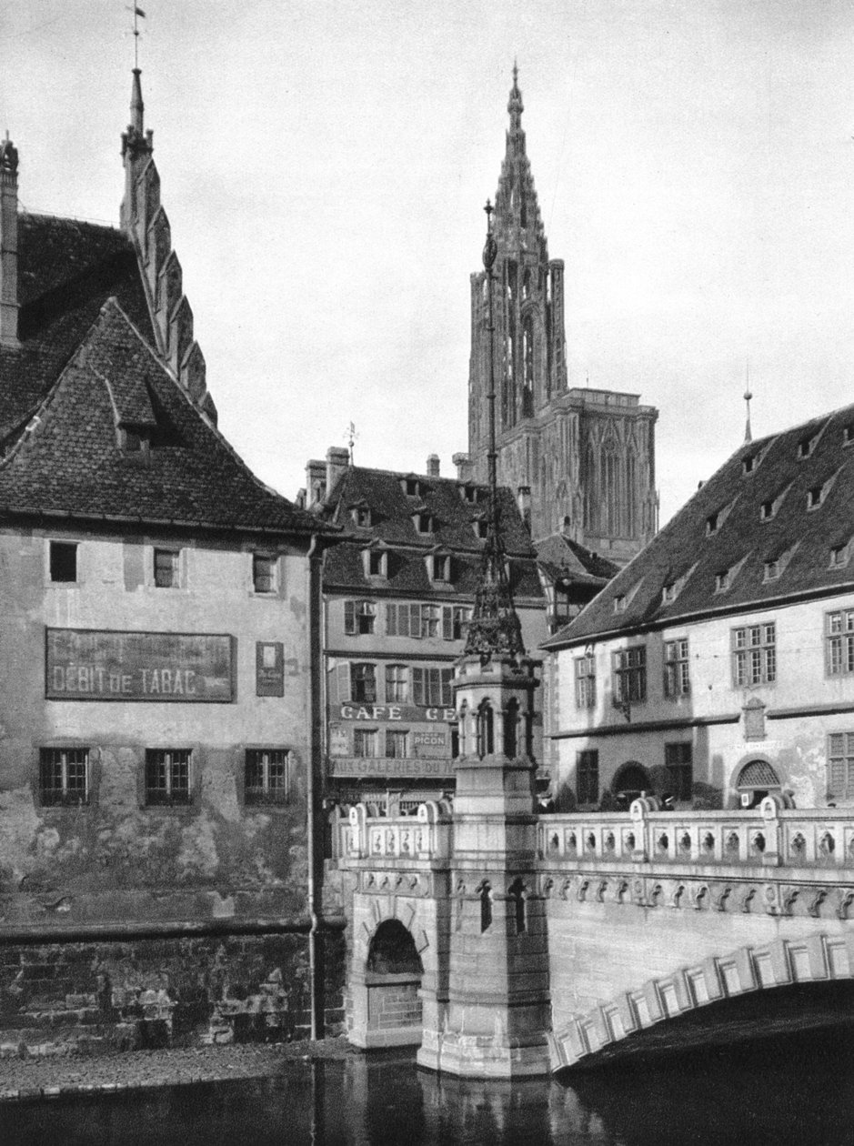 Estrasburgo, Alsacia, Francia, 1937 de Martin Hurlimann